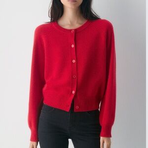 Aritzia London cashmere cardigan  S